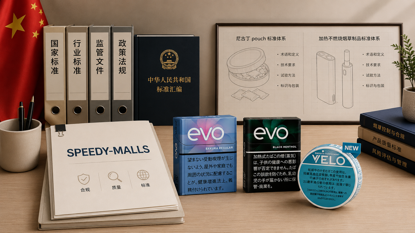 中國尼古丁袋與加熱煙國家標準項目 2026：成人合規頁要留意的監管訊號 cover