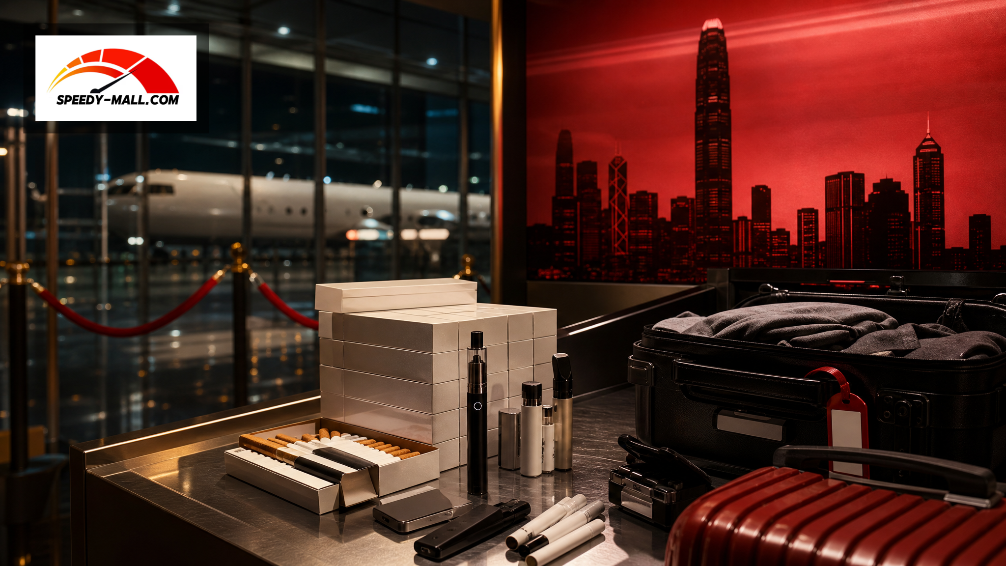三名入境旅客因私煙及另類吸煙產品被判囚 香港機場執法訊號轉強