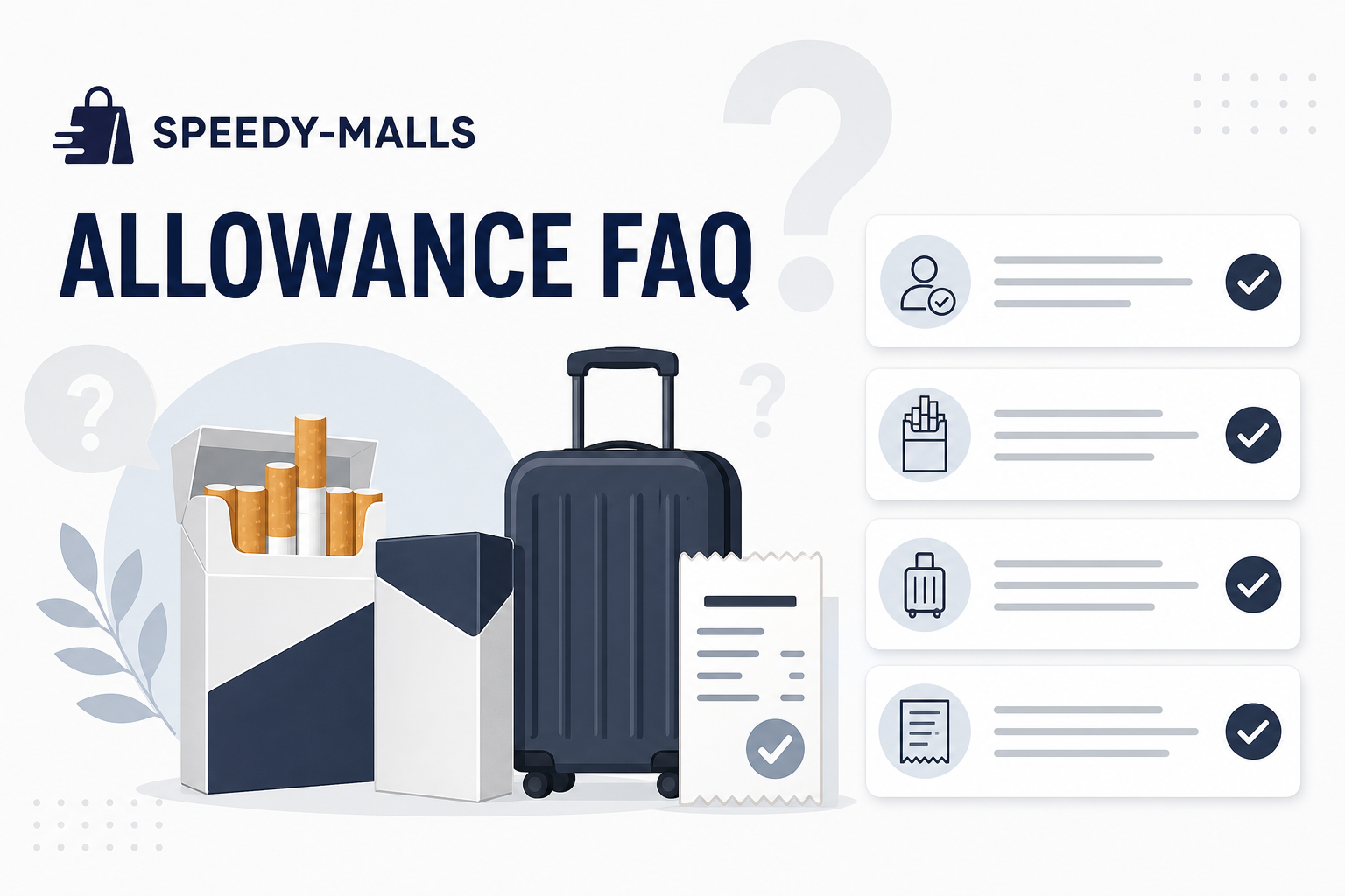 英國 Border Force 煙草旅客免稅額 2026 清單:香煙、雪茄、申報與 Duty FAQ supporting visual