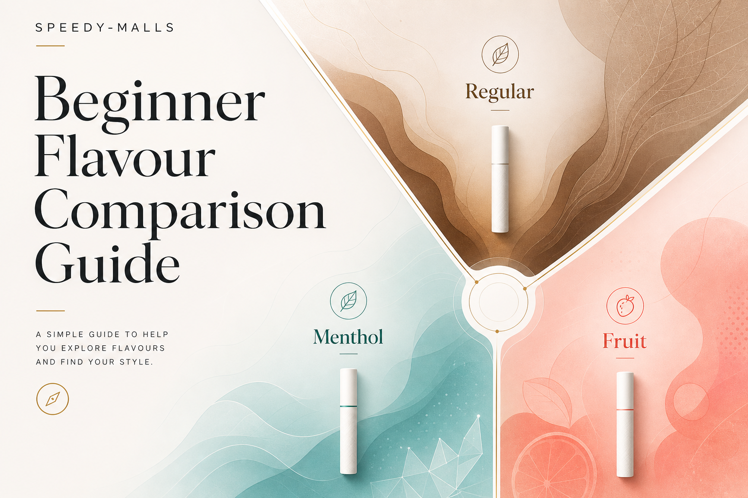 TEREA Regular、Menthol、Fruit 新手口味地图 2026：厚度、清凉感与果香如何选择 cover image